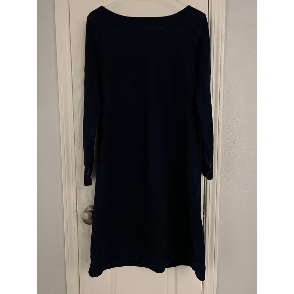 Soft Surroundings Black Velvet Midi Dress Small Elegant Luxe Soft Stretchy